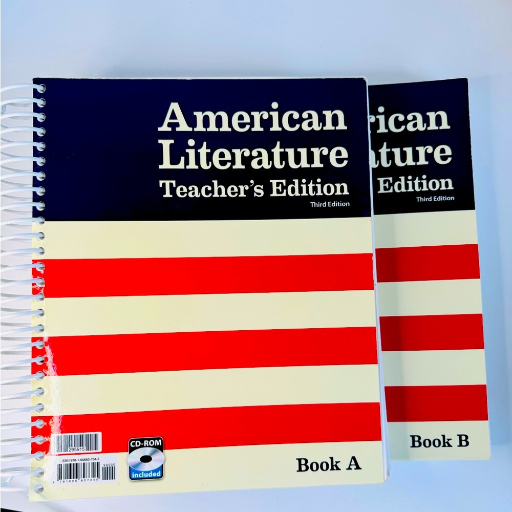 American Literature BJU Teachers Edition homeschool